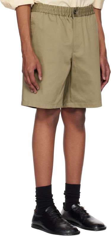 Šortky AMI AMI Paris Elasticated Waist Shorts Navy | HSO303.CO0103, 4