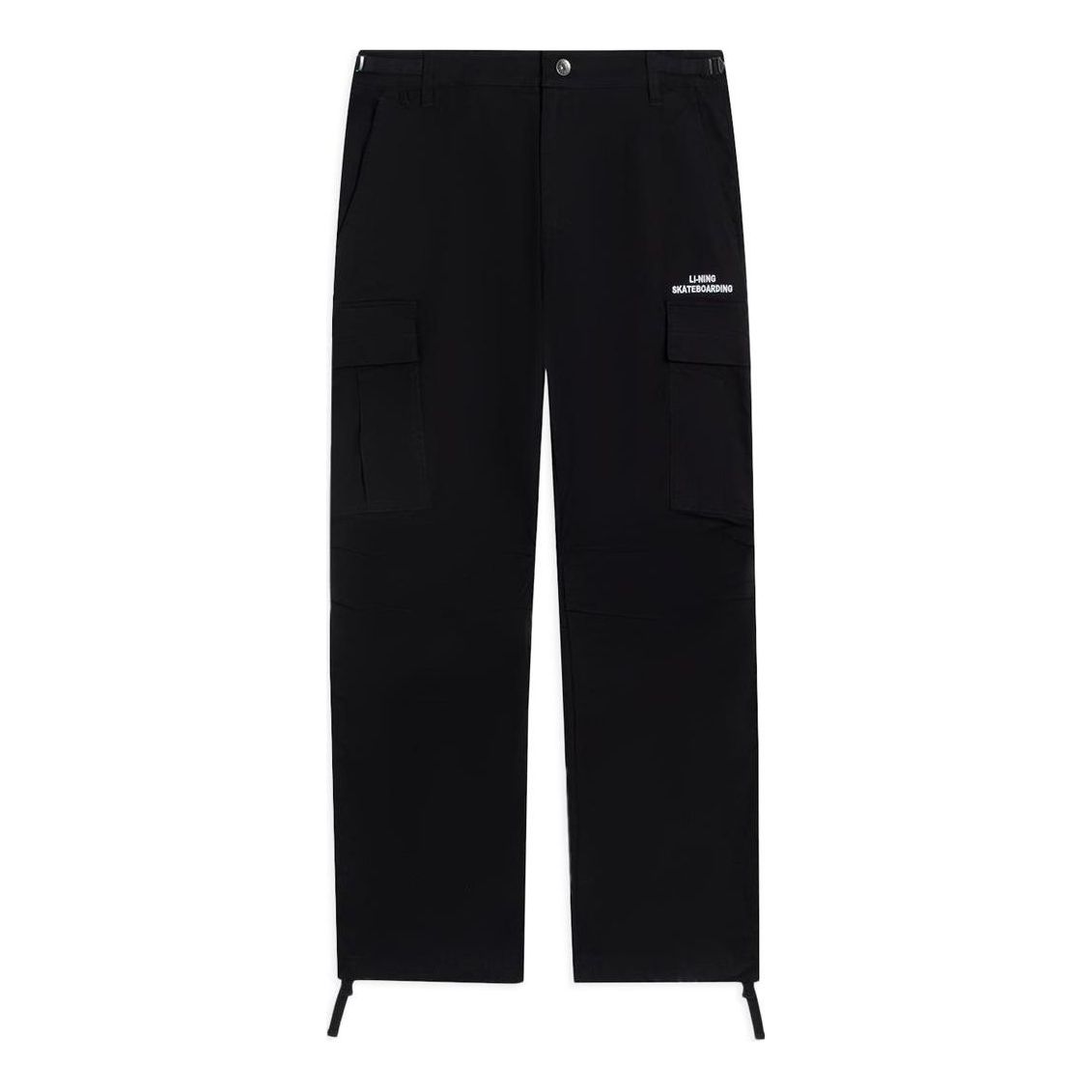 Cargo nohavice Li-Ning Skateboarding Graphic Straight Cargo Pants Čierna | AKXS801-3, 0