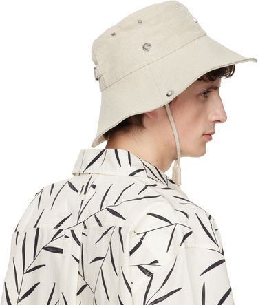 Klobúk Jacquemus La Croisière 'The de-Nîmes' Denim Bucket Hat Béžová | 25EACU00721AW00595, 4