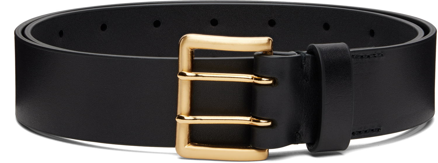 Opasok AURALEE AURALEE Two-Hole Buckle Belt Hnedá | A25AB02RP, 1
