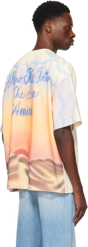 Tričko AMIRI AMIRI 'Follow Me Into The Sun' T-Shirt Žltá | AMJYTE1208, 2