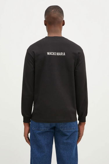 Tričko WACKO MARIA Tim Lehi Black Long Sleeve T-Shirt Čierna | 24FW.WMT.LT01, 2