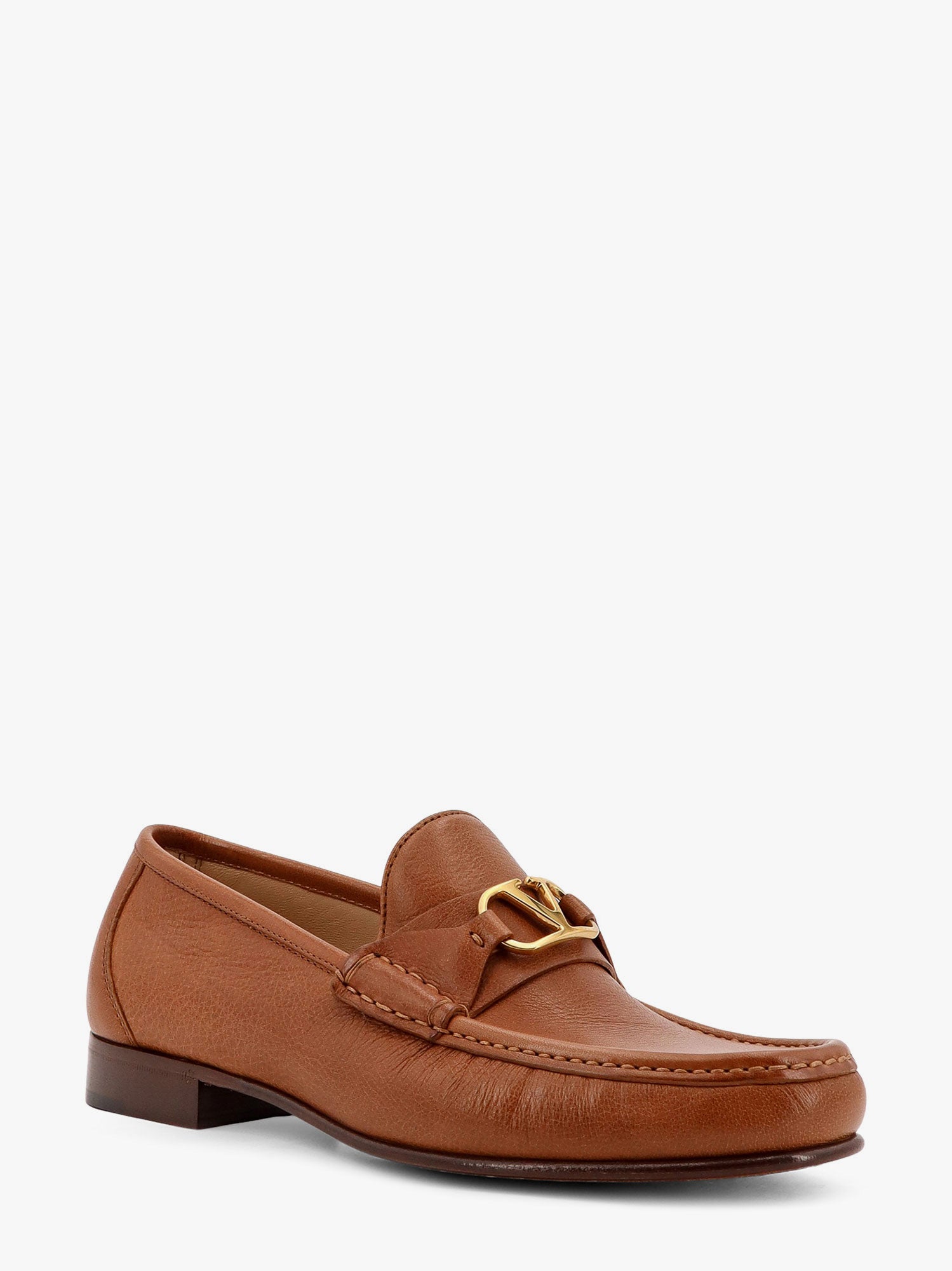 Tenisky a topánky Valentino Valentino Garavani Leather Loafers Hnedá | 6Y2S0J68MILN58, 1