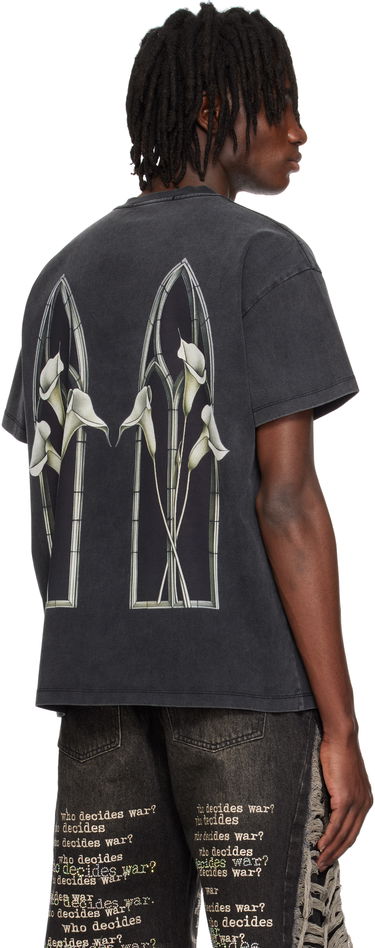 Tričko Who Decides War Who Decides War Calla Lily Arched T-Shirt Čierna | 1110010002SE25, 2