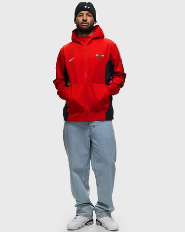 Mikina Nike Dri-FIT NBA Chicago Bulls Showtime Hoodie Červená | FB3402-657, 4