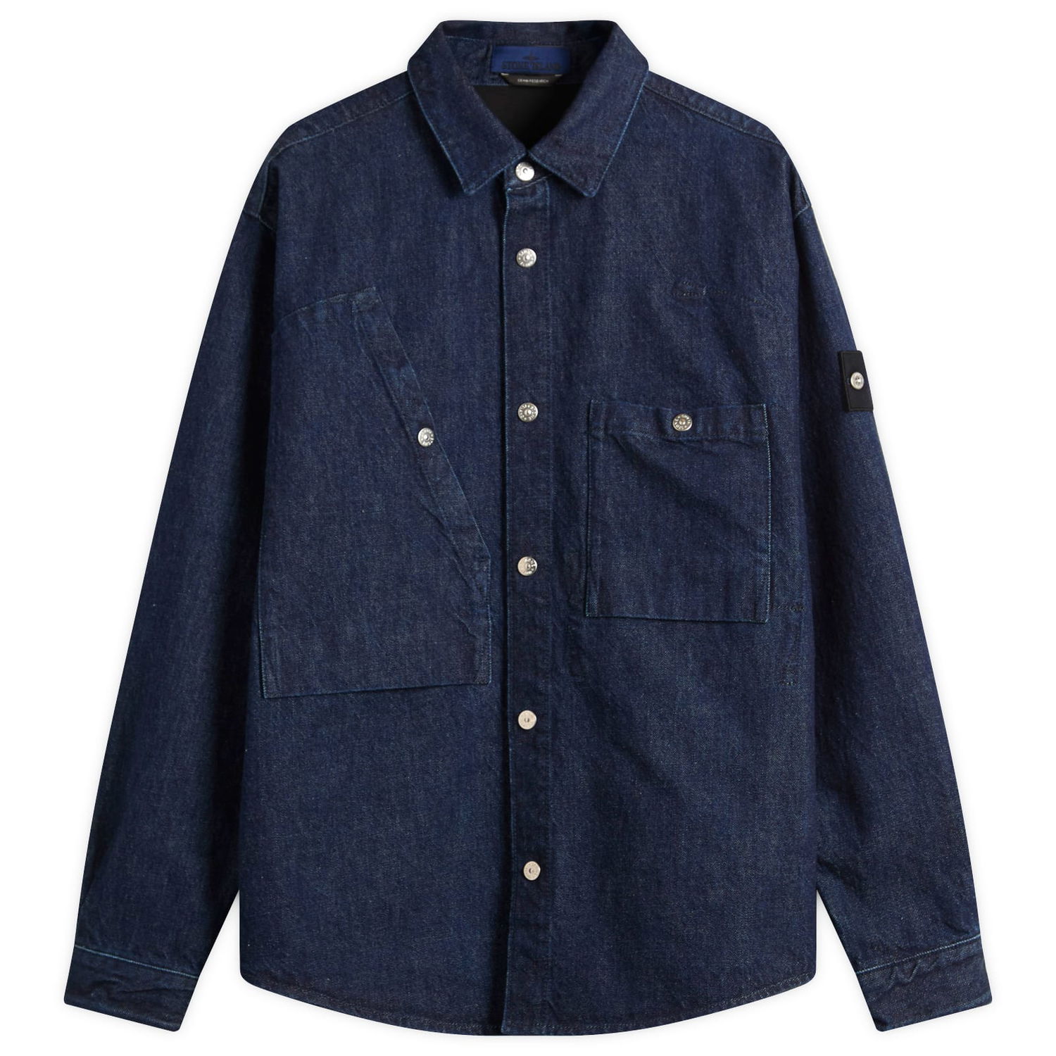 Košeľa Stone Island Denim Overshirt Navy | K2S151100008-VJ201, 0