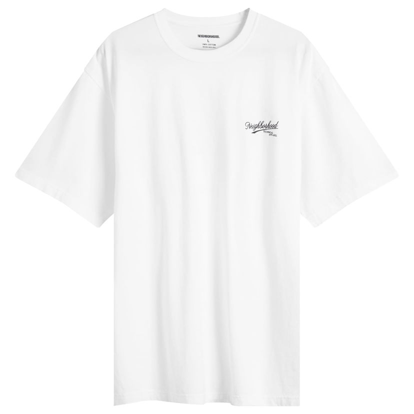 Tričko Neighborhood SS-8 Cards T-Shirt Biela | 252PCNH-ST08-WHT