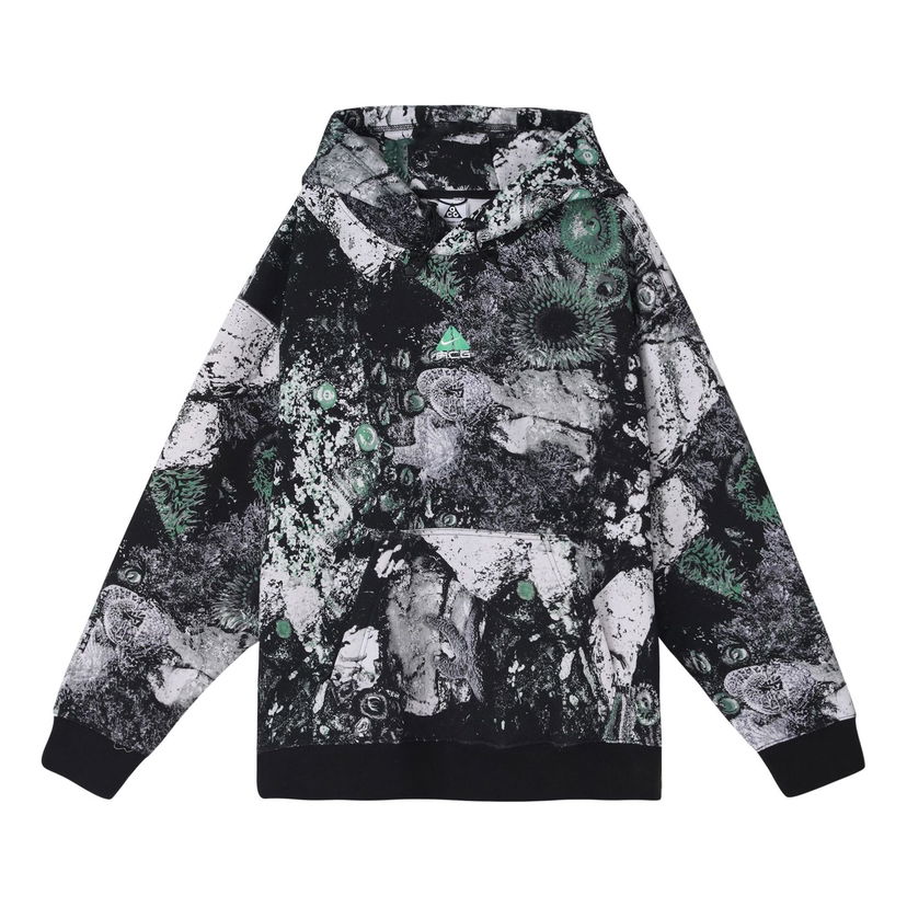 Mikina Nike ACG Men's Pullover Fleece Hoodie Čierna | DV9097-493