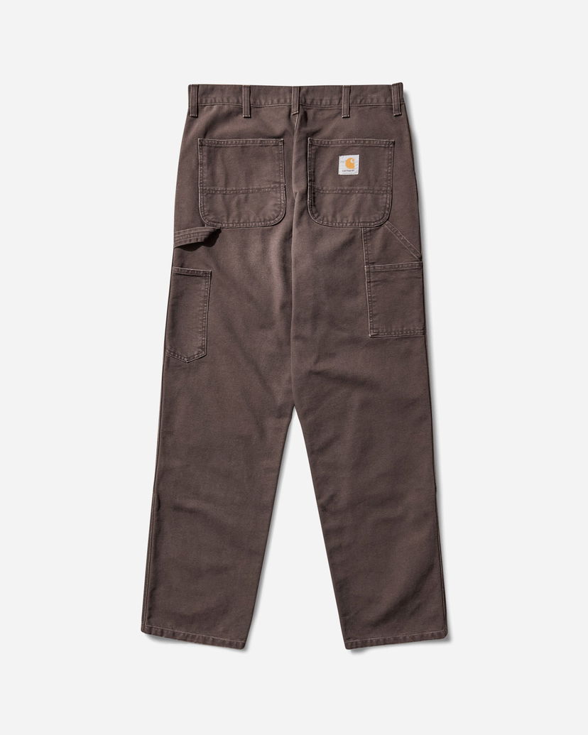 Nohavice Carhartt WIP Double Knee Work Pants Hnedá | I034796 474O