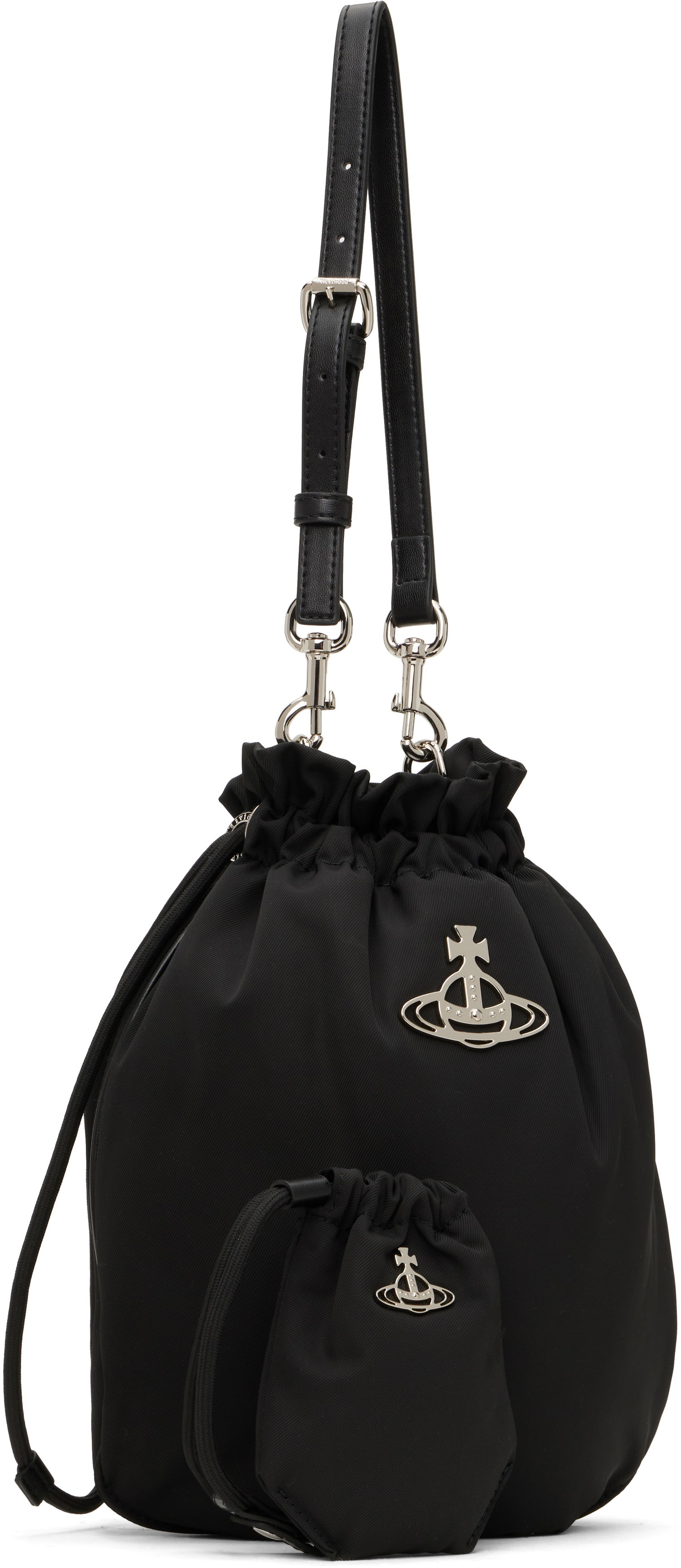 Kabelka Vivienne Westwood Drawstring Pouch Set Bag Čierna | 57010001U-W001Y-, 1