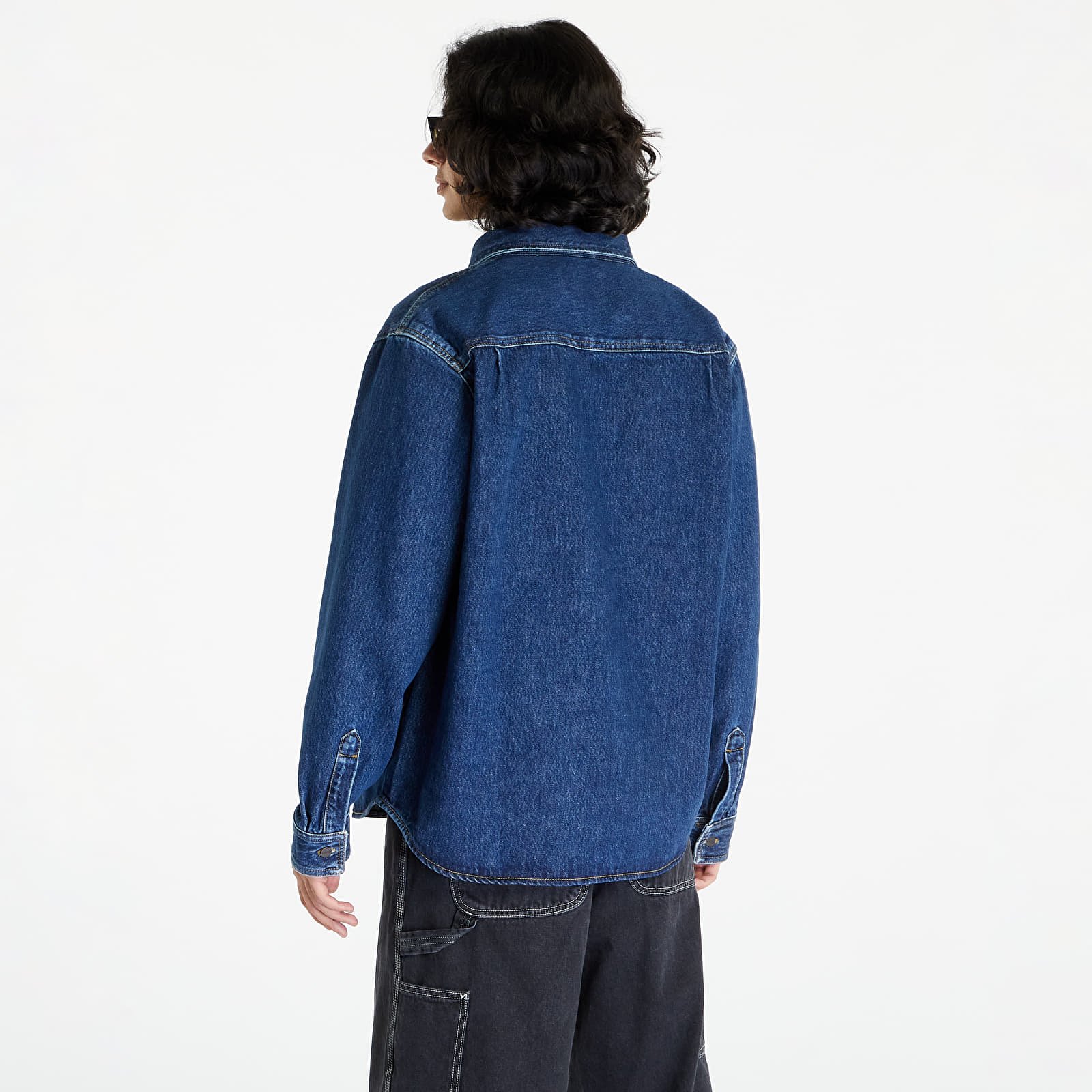 Manny Shirt Jacket "Blue Stone Washed"