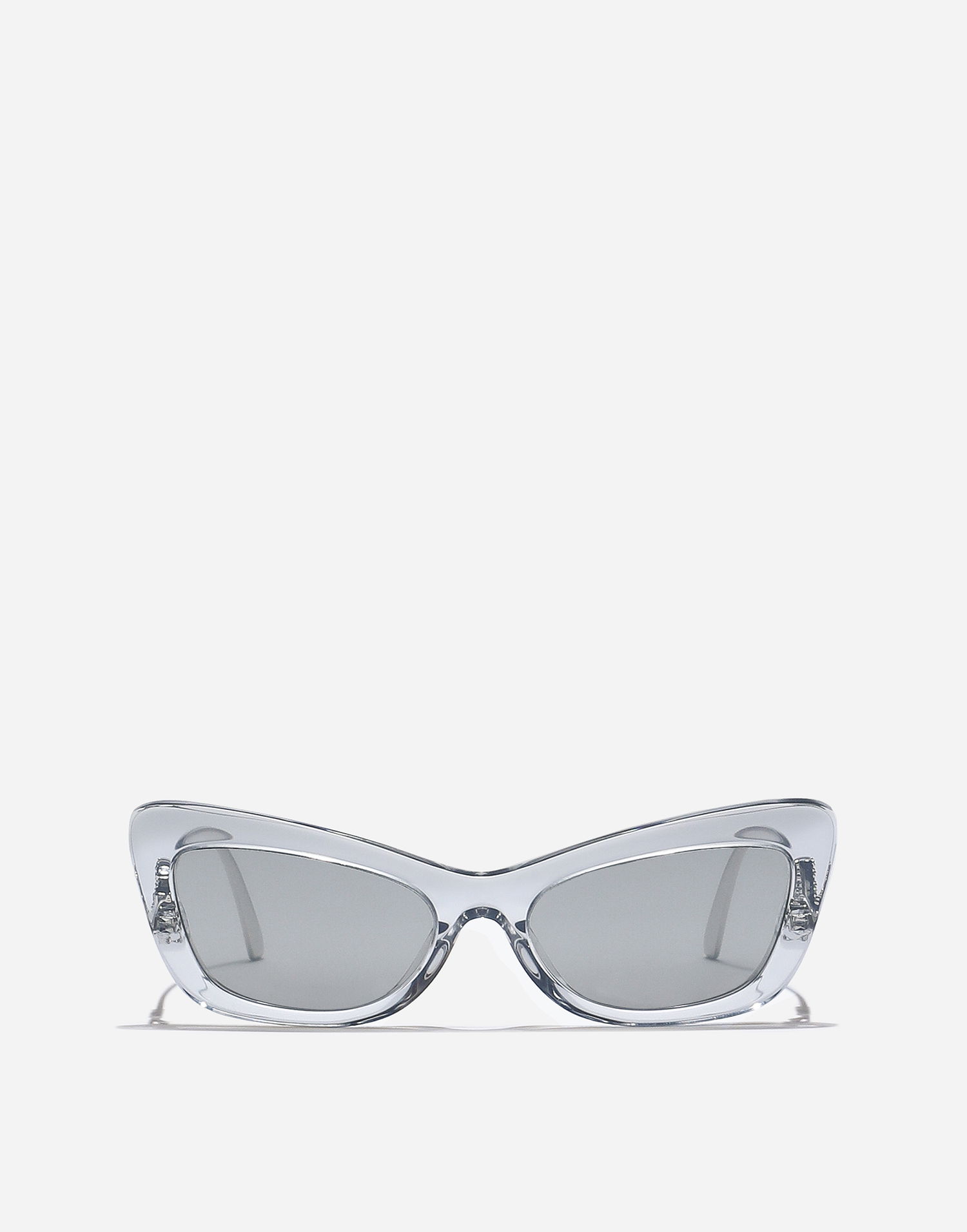 Slnečné okuliare Dolce & Gabbana Dolce & Gabbana DG Crystal Cat-Eye Sunglasses Šedá | VG4467VP16G9V000, 0
