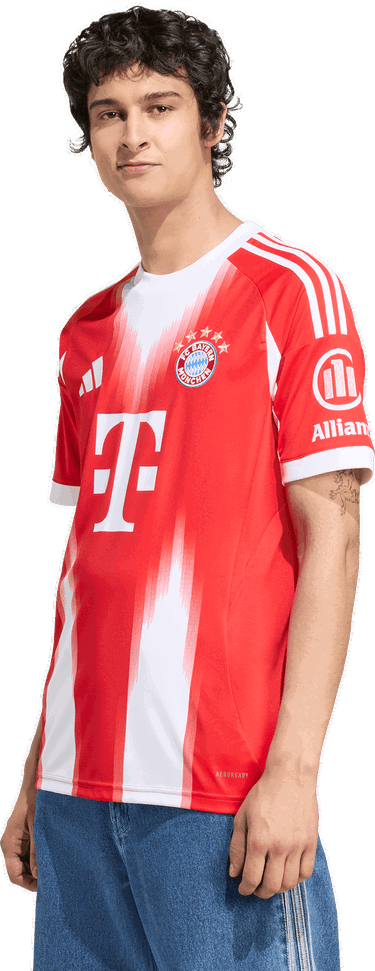 Dres adidas Originals FC Bayern Munich Home Jersey 2025/26 Červená | jj2137, 4