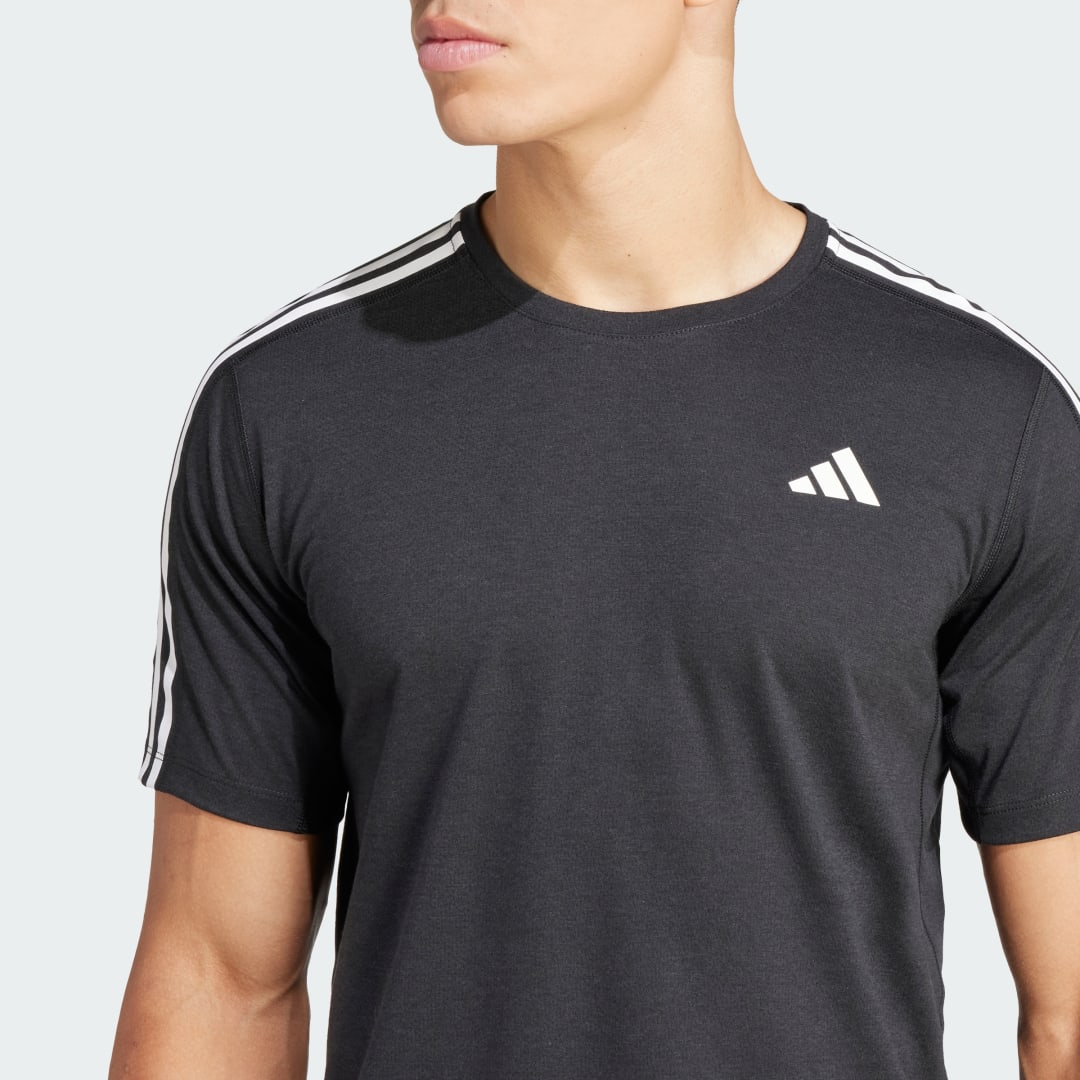 Own the Run 3-Stripes Tee