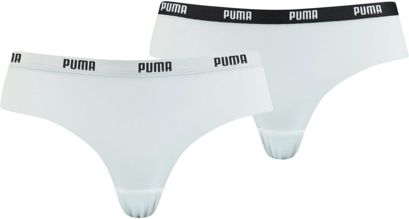Nohavičky Puma Puma Microfiber Brazilian Briefs (2 Pack) Šedá | 603041001-300