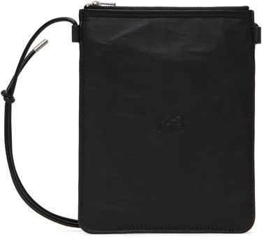Taška cez rameno Y-3 Y-3 Leather Crossbody Pouch Čierna | JD2914, 0