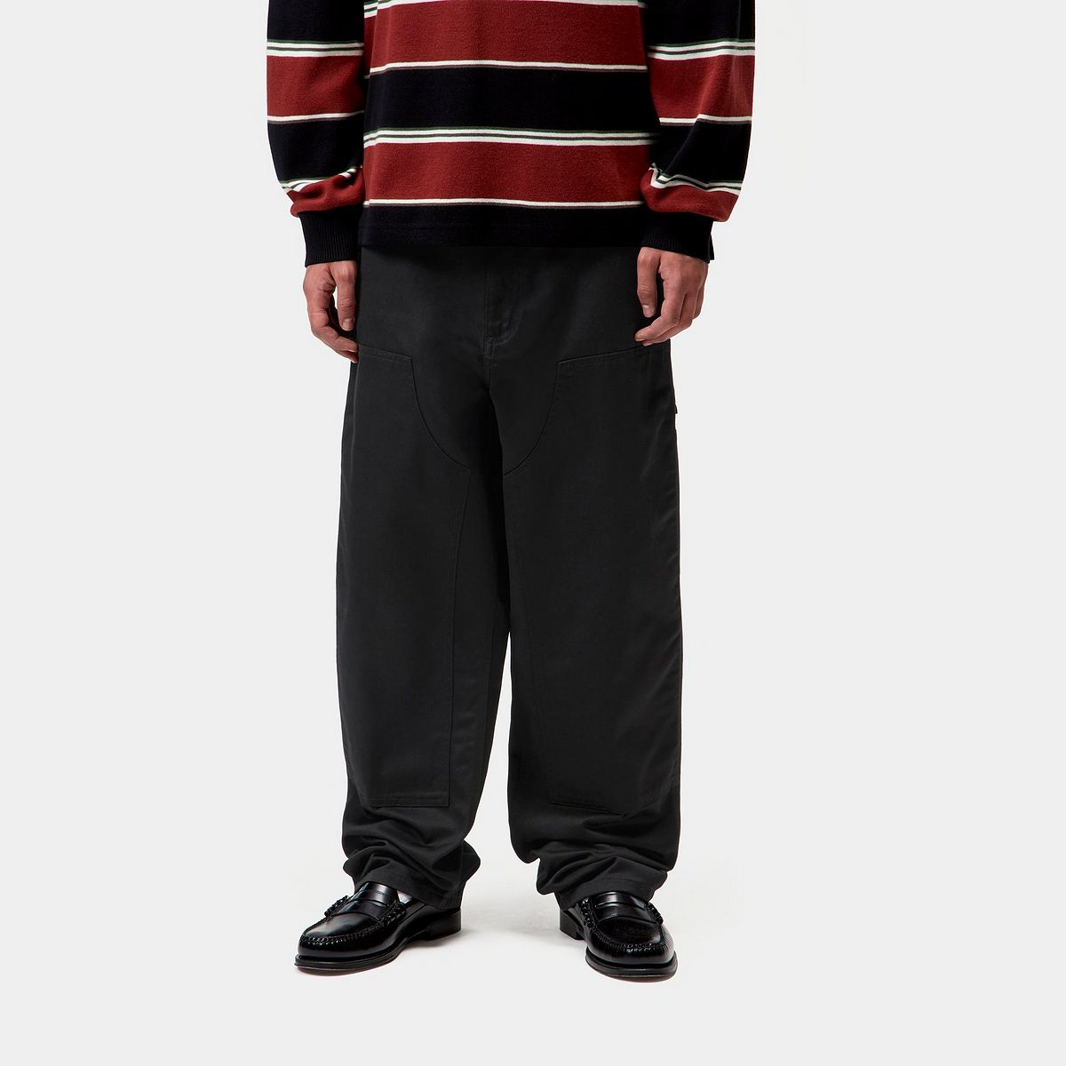 Cargo nohavice Carhartt WIP Carhartt WIP Double Knee Pants Čierna | I035633_93, 0