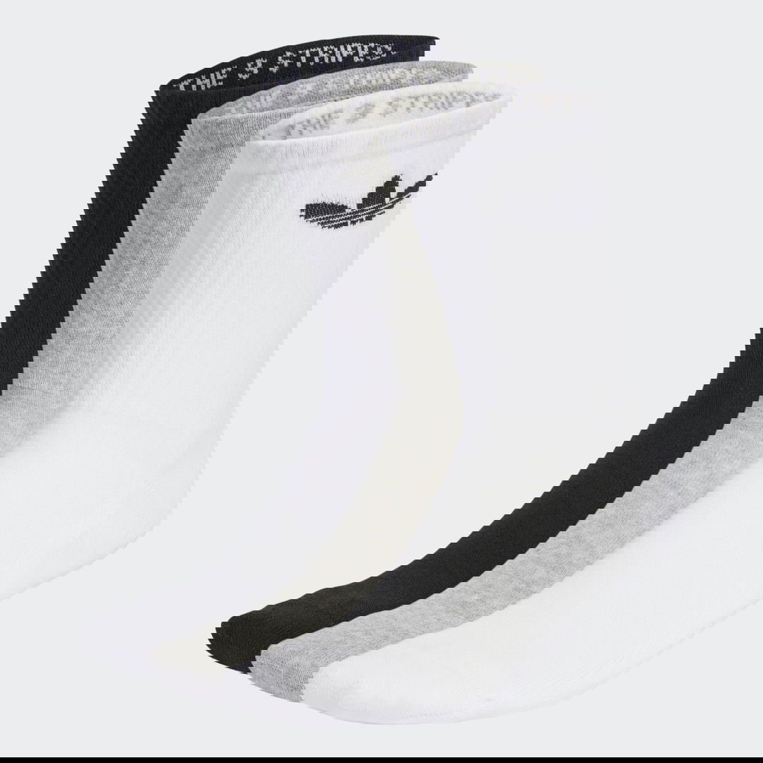 Ponožky adidas Originals Trefoil Cushion Crew Socks - 3 pack Rôznofarebný | IJ5614, 1