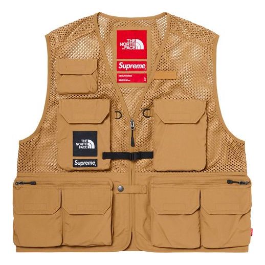 Vesta Supreme Supreme x The North Face Cargo Vest Hnedá | SUP-SS20-650