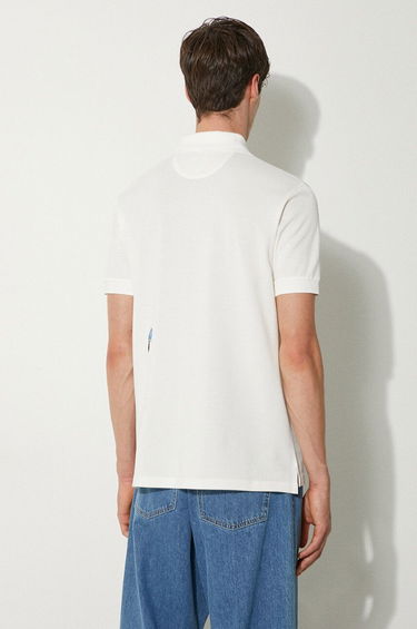 Polo tričko Paul Smith Paul Smith Applique Detail Polo Shirt Biela | M1R.698P.NP4722, 2