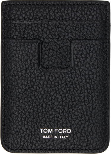 Peňaženka Tom Ford Tom Ford Soft Grain Leather MagSafe Card Holder Čierna | Y0373-LCL158S, 0