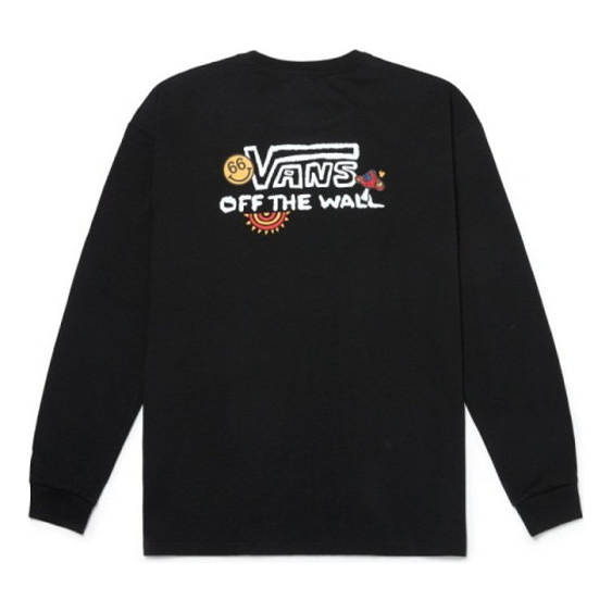 Tričko Vans Long Sleeve Graphic Tee Čierna | VN0A5H86BLK, 0