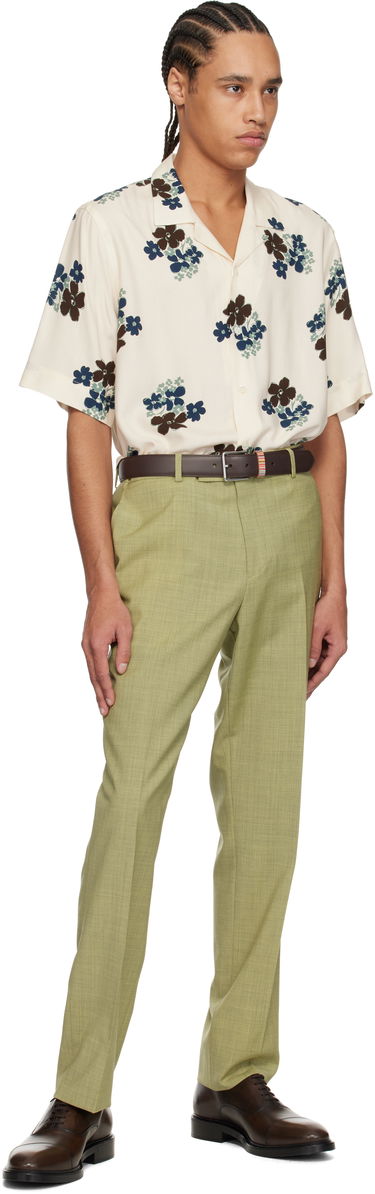 Košeľa Paul Smith Paul Smith Floral Print Regular Fit Shirt Béžová | M1R-905U-P02578-04, 3