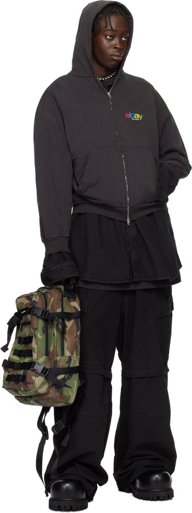 Batoh Balenciaga Camo Army Space Backpack Zelené | 6936352AA7L2263, 3
