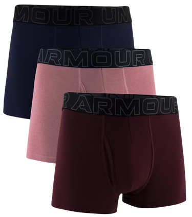 Boxerky Under Armour Under Armour SOLID 3" Boxer Shorts, 3-Pack Rôznofarebný | 1383891-651, 0