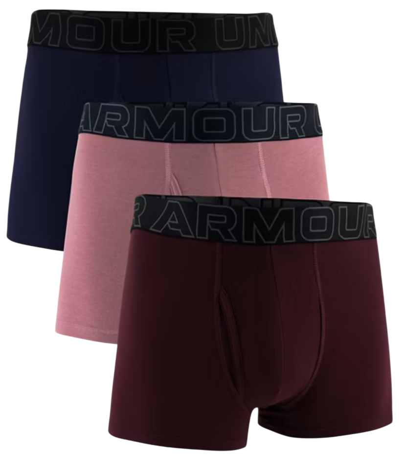 Boxerky Under Armour Under Armour SOLID 3" Boxer Shorts, 3-Pack Rôznofarebný | 1383891-651