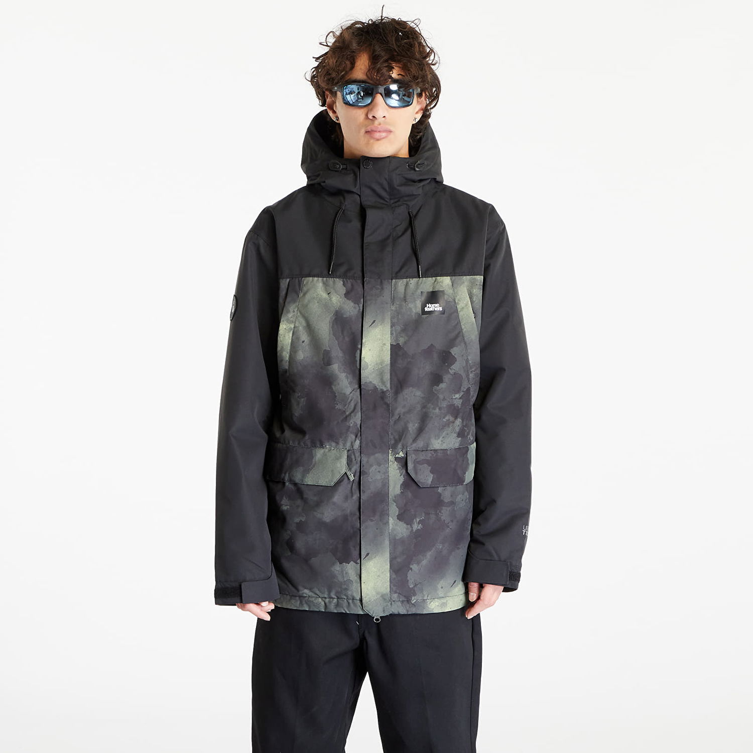 Bunda Horsefeathers Cordon II Jacket Šedá | OM304H, 0