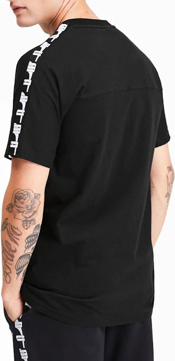 Tričko Puma T-shirt With Print Čierna | 595309-01, 1