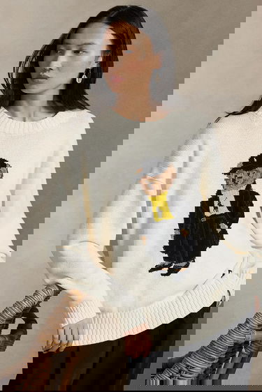 Sveter Polo by Ralph Lauren Polo Bear Sweater Biela | 211978310, 4