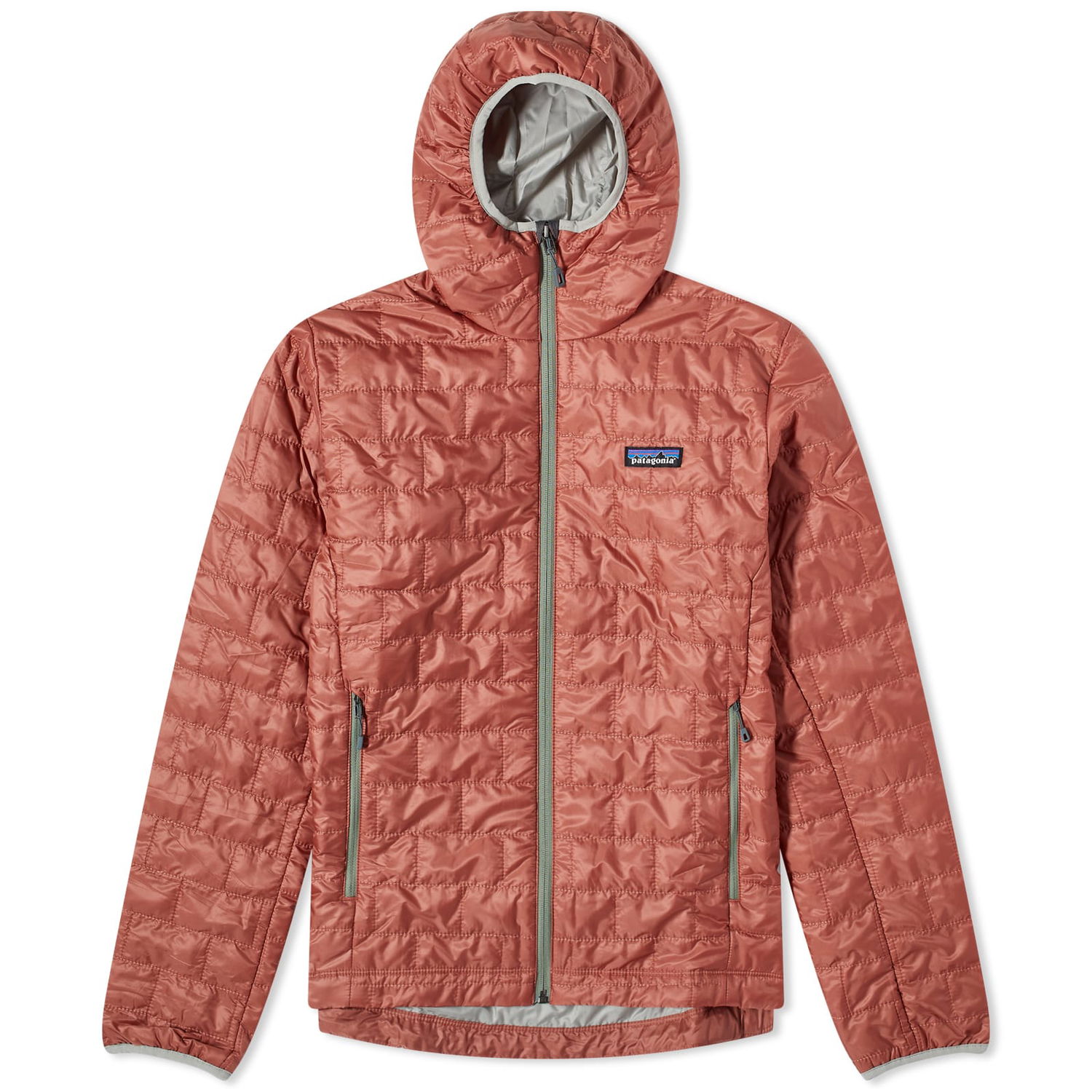 Mikina Patagonia Nano Puff Hoodie Burl Červená | 84222-BURD, 0