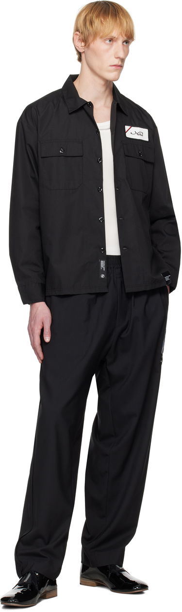 Košeľa Neighborhood Neighborhood Classic Work Long Sleeve Shirt Čierna | 251TSNH-SHM01, 3