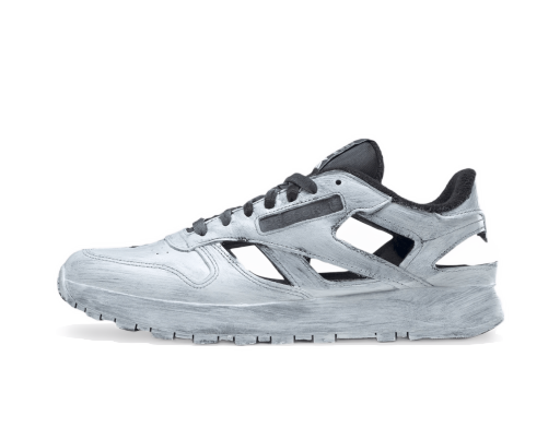 Tenisky a topánky Reebok Maison Margiela x Classic Leather DQ "White Paint" Šedá | GX6244