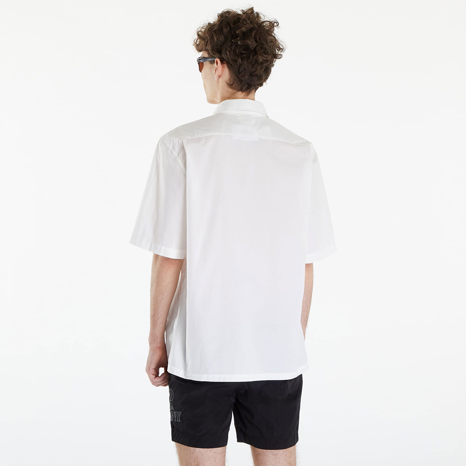 Short Sleeve Shirt Gauze White