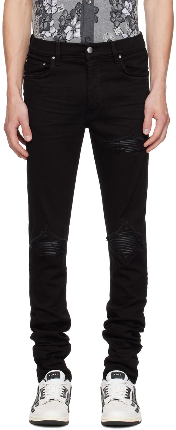 Džínsy AMIRI Black MX1 Jeans Čierna | PXMD001, 0