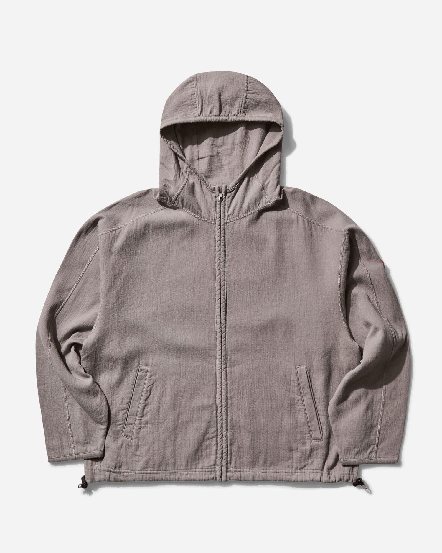 Vetrovka Cav Empt Soft Zip Hoodie Šedá | CES27CS26 GREY, 1