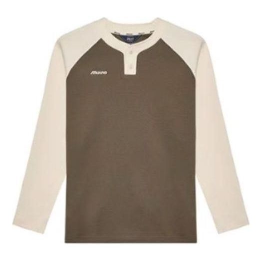 Tričko Mizuno Heritage Long Sleeve Shirt Zelené | D2CA34H1