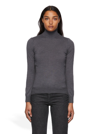 Sveter A.P.C. Wool Sandra Turtleneck Šedá | WVAWM-F23910