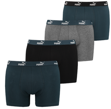 Boxerky Puma Promo Solid Boxer 4 Pack Rôznofarebný | 701223688-003, 0