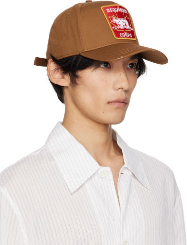 Šiltovka DSQUARED2 Dsquared2 Canadian Patch Baseball Cap Hnedá | BCM0367_05C00001_5092, 1