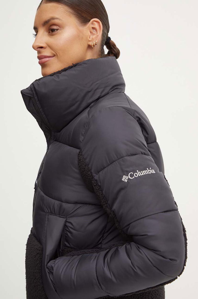 Prešívaná bunda Columbia Leadbetter Point Winter Jacket Čierna | 2085602