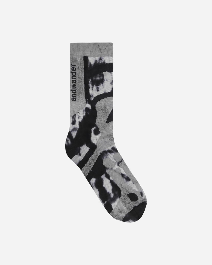 Ponožky ROA Bones Logo Q-skin Technical Socks Rôznofarebný | OBMW005FA03 BLK0001