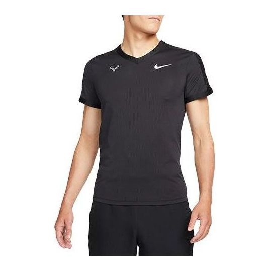 Tričko Nike Rafa Dri-Fit Short Sleeve Tennis Top Čierna | DM4268-010