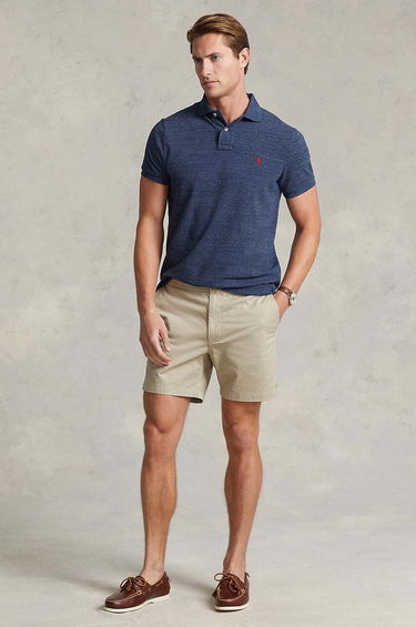 Polo tričko Polo by Ralph Lauren Slim Fit Polo Modrá | 710548797012, 4
