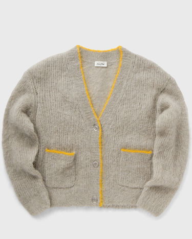 Sveter American Vintage BYMI Cardigan Knitwear Šedá | BYM19AH24-BRUMEUX-CHINE, 0