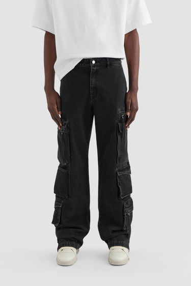 Cargo nohavice AXEL ARIGATO Utility Cargo Jeans Čierna | A2186001, 2
