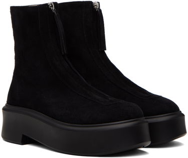 Oblečenie The Row The Row Zipped I Suede Boots Čierna | F1144-L25, 3